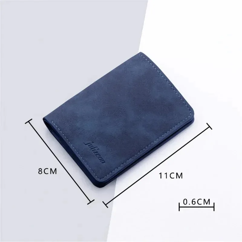 Modny portfel męski/damski ID/portfel z miejscem na karty kredytowe dla mężczyzn Multi-Card BagHolder Dwuczęściowy mały portfel Czarny/szary portmonetka