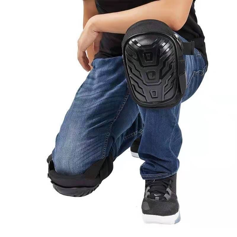 Professionele Knie Pads Met Zware Schuimvulling En Gel Kussen, sterke Dubbele Bandjes En Verstelbare -Fix Clips