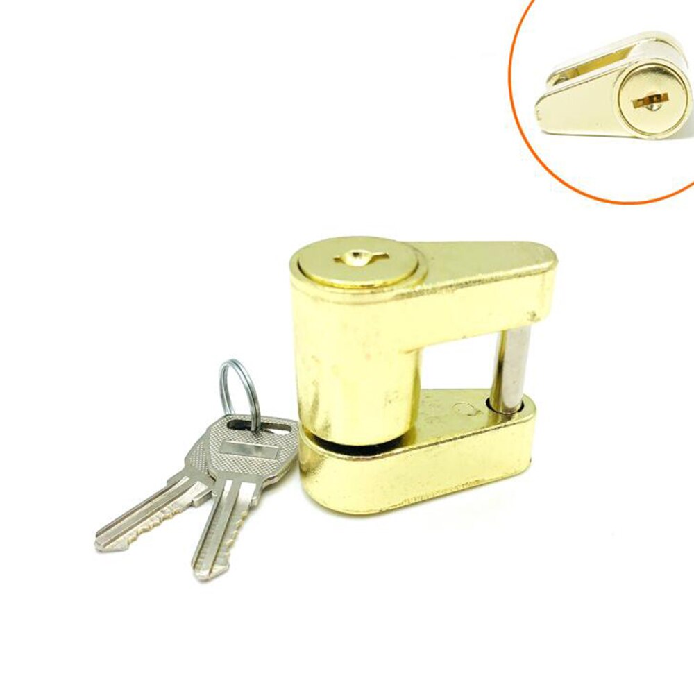 Trailer Coupler Padlock Solid Brass Trailer Locks for Hitch Security Protector Theft Protection