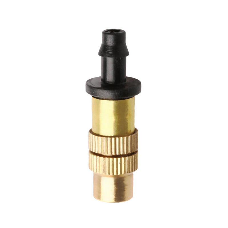 10pcs Verstelbare Verneveling Nozzle Tuinieren Waterkoeling Draad Sprinkler Sproeikop Verstelbare Messing Voor Irrigatiesysteem