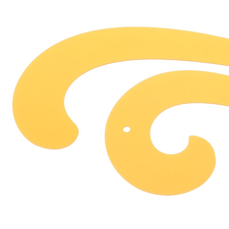 3Pcs Plastic French Curves Set Rulers Drafting Drawing Ellipse Templates