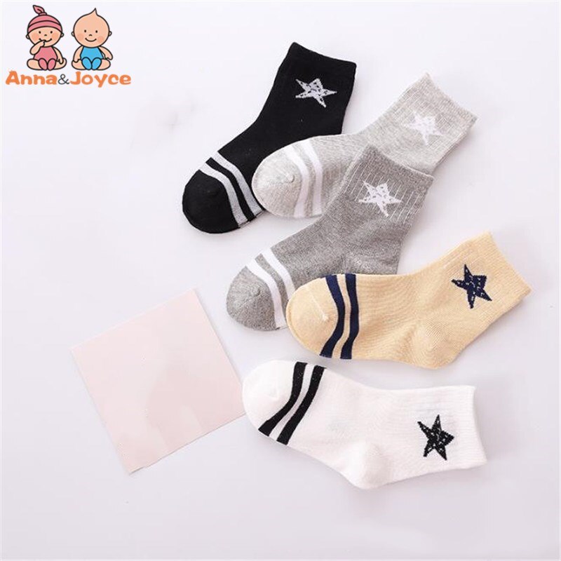 20pc=10pairs/lot Baby Boy Stripes Socks Soft Cotton Infant Socks Cute Cartoon Pattern Kids Socks for Baby Children Sock 1-12 Y