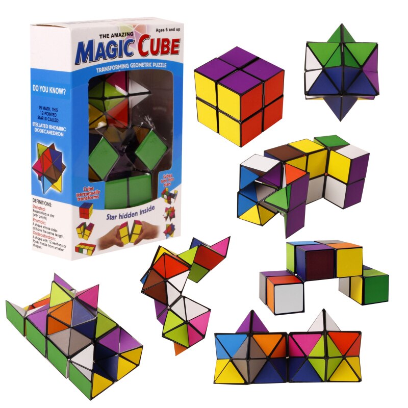 Sales Cube Speelgoed Tijd Beperkte Infinity Cube Star Cube 2-In-1 Cube Onbeperkt Transforming Cube