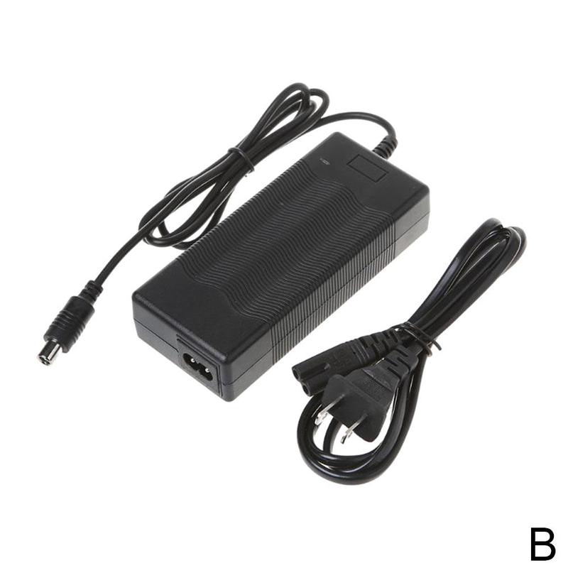 36v ladegeräte mit rca-stecker, 10mm ausgänge , 2a 42v für lithium-batterien von elektrofahrrädern und rollern (  m365 x2 stück 0: Uns stecker