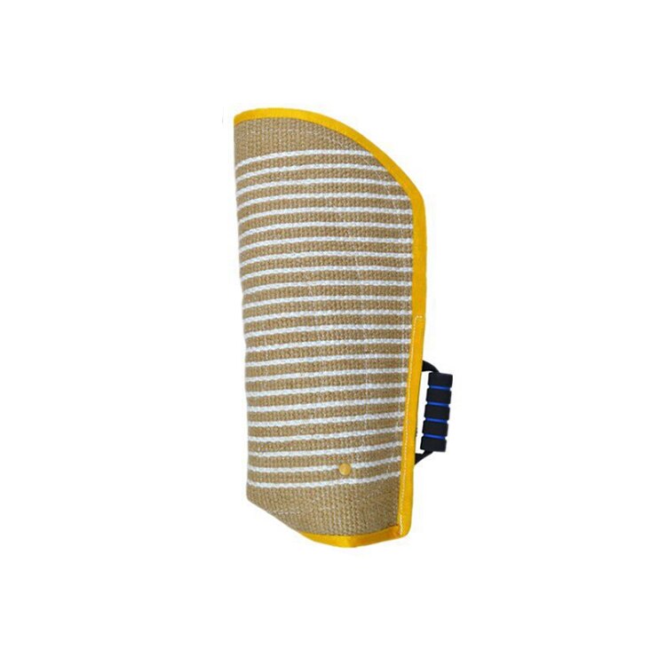 Extra Thickness Dog Training Sleeve Bite Tug Jute Bite Sleeve For Training Large Dog Work Dogs Shepherd Accessories Supplies: Yellow