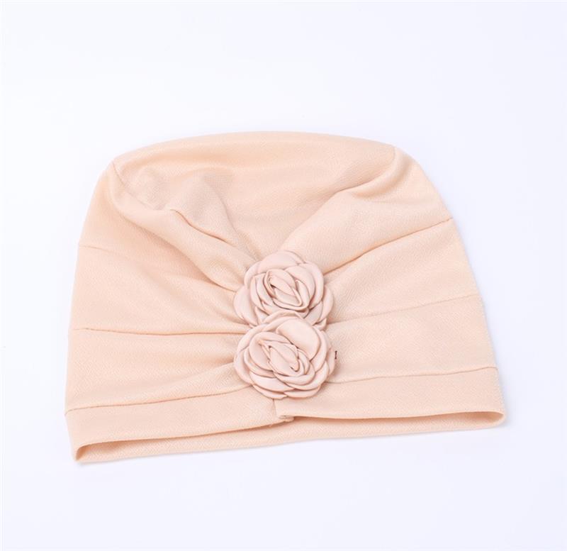 Women's Turban Hat Stylish Flowers Chemo Beanie Turban Headwear Chemo Cap
