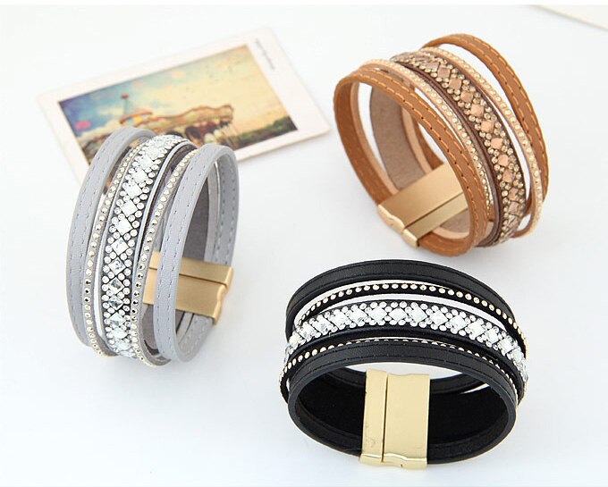 Armbanden van leer » Alma Kunstige Sieraden