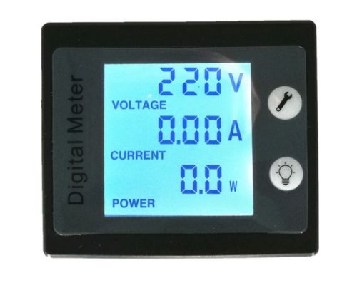 Ac 80 to 260v lcd digital 100a volt watt effektmåler amperemeter voltmeter 110v 220v