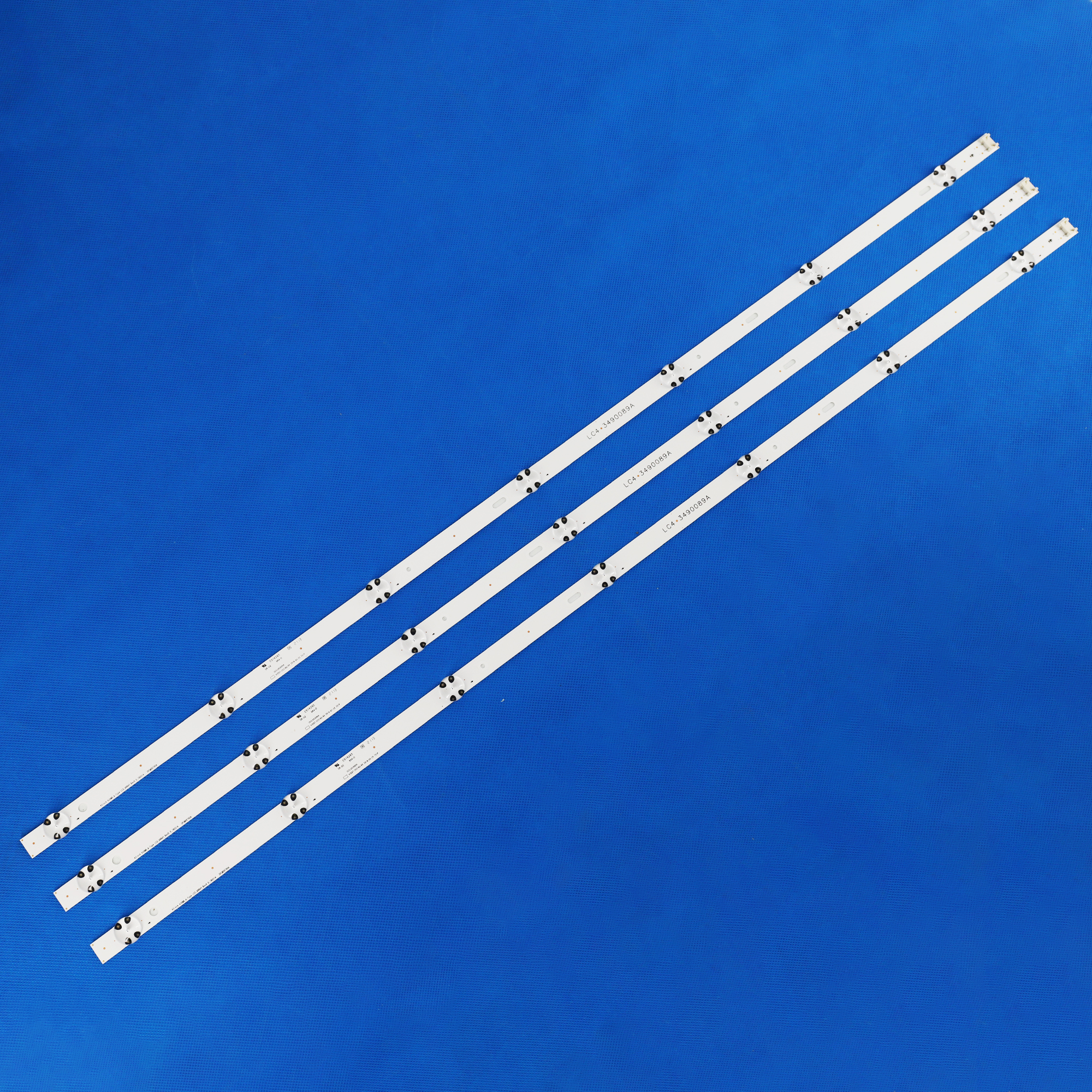 3 sztuk listwa oświetleniowa doprowadziło dla LG 43UK6300PLB 43UJ634V 43LJ61_FHD_L 43UJ651V 43UJ561V 43UJ701V 43UK6200 43UJ630V 43UJ635V 43LJ624V