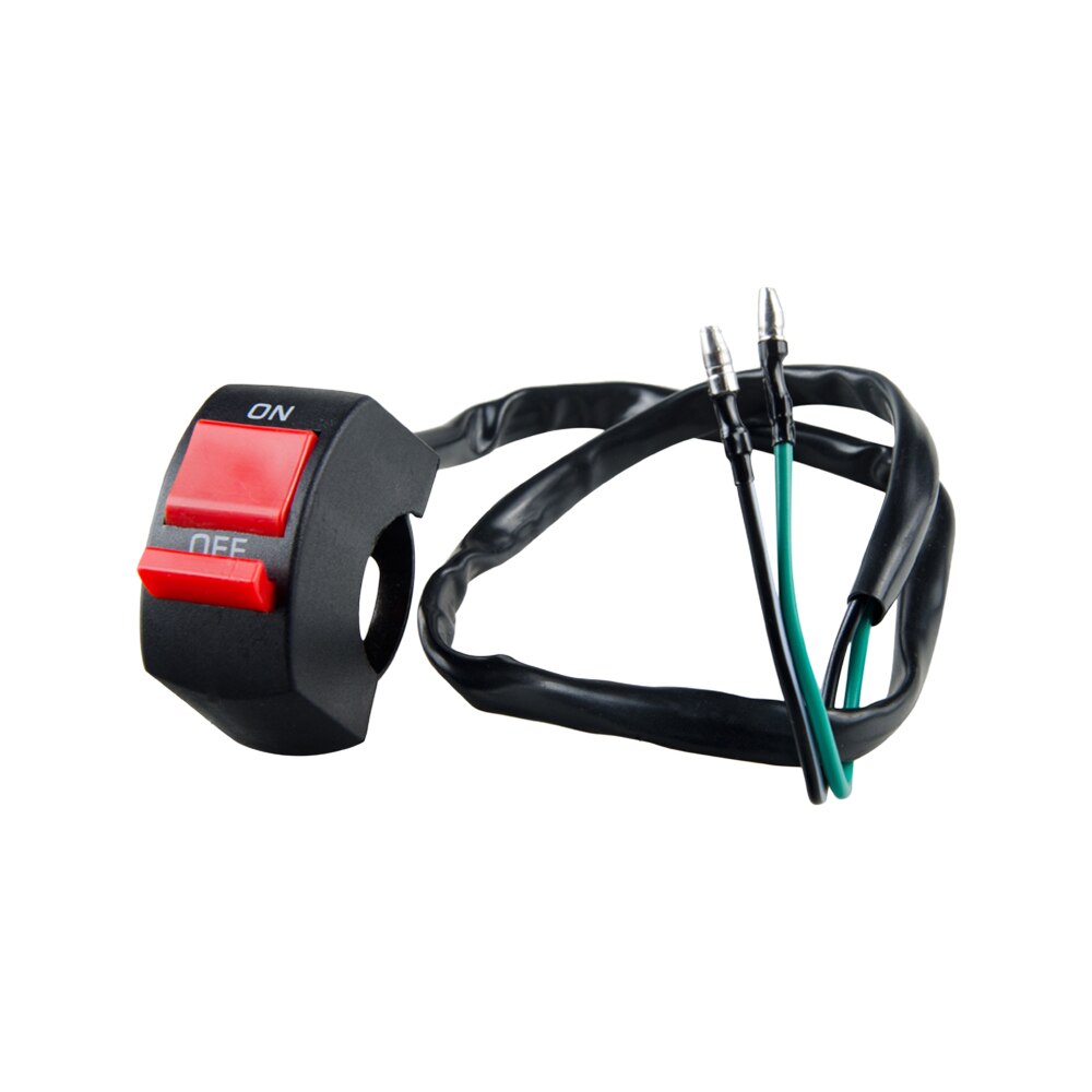 VooVoo, accesorios Led para vehículo, para motocicleta eléctrica, faro delantero para coche, Lámpara de trabajo, 6500K, accesorios eléctricos para bicicleta todoterreno: switch