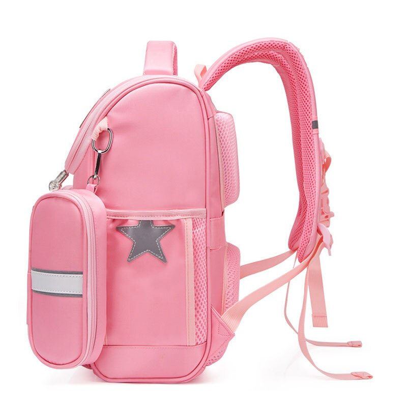 Primary 1-3 Grade School Bag for Girls Children Orthopedic Backpack Kids Cartoon Waterproof Book Bag Mochila Infantil Escolares