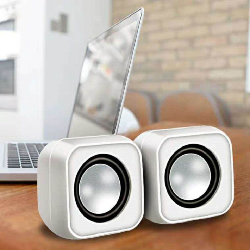 Mini Computer Speaker Usb Bedrade Luidspreker 3D Stereo Sound Surround Luidspreker Kleurrijke Subwoofer Voor Pc Laptop Notebook: 001