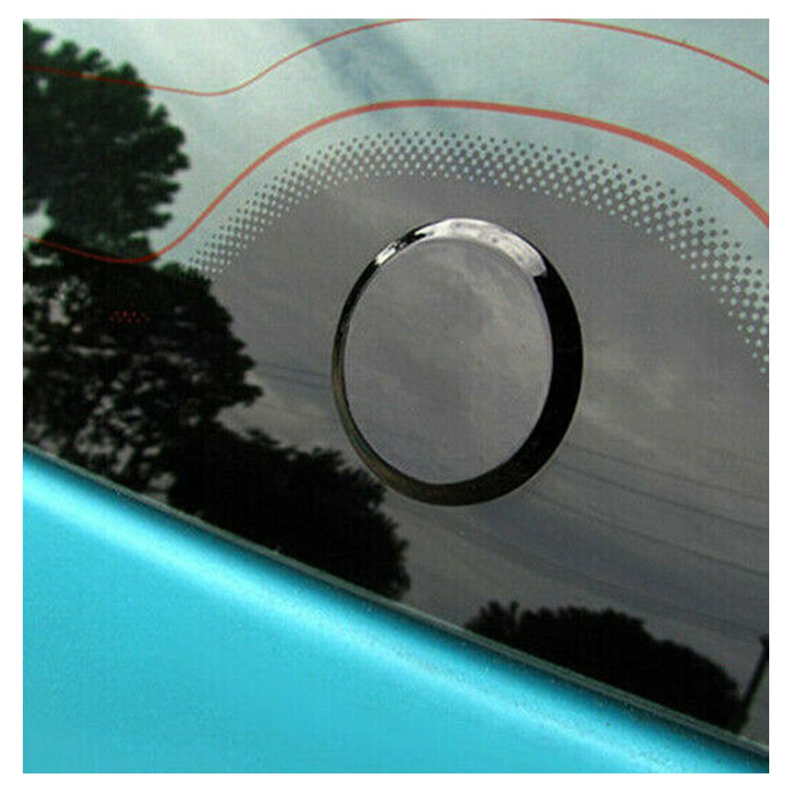 Tergicristallo posteriore per auto elimina blocco tappo tappo tappo coperchio passacavo Kit adatto per VW Golf MK4 MK5 MK6 MK7 GTI TDI GT R32 1997-2016 nero