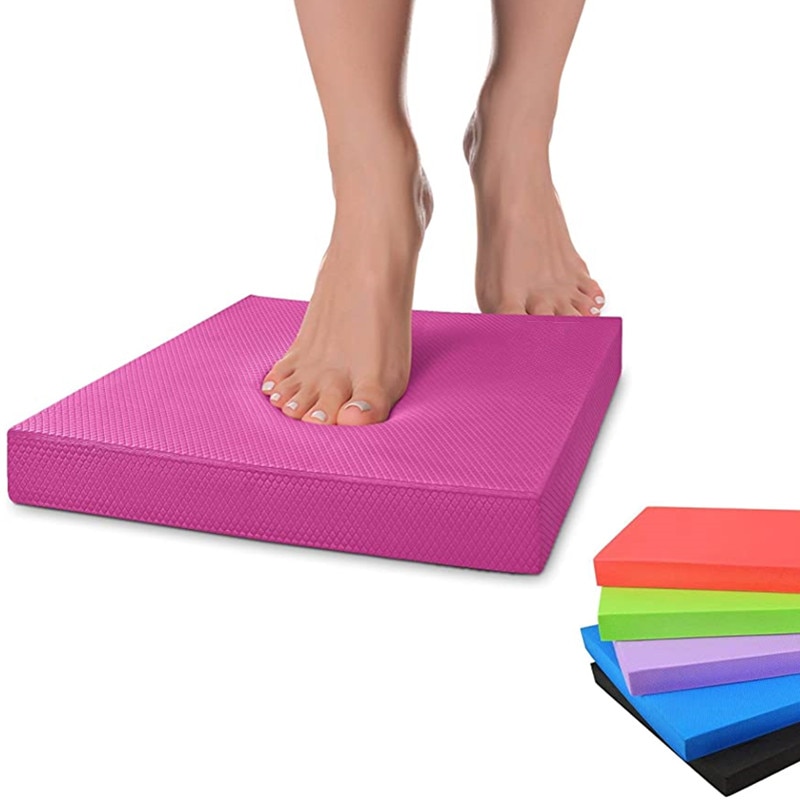 Zachte Balans Pad Tpe Yoga Mat Foam Oefening Pad Dikke Balans Kussen Fitness Yoga Pilates Balance Board Voor Fysiotherapie