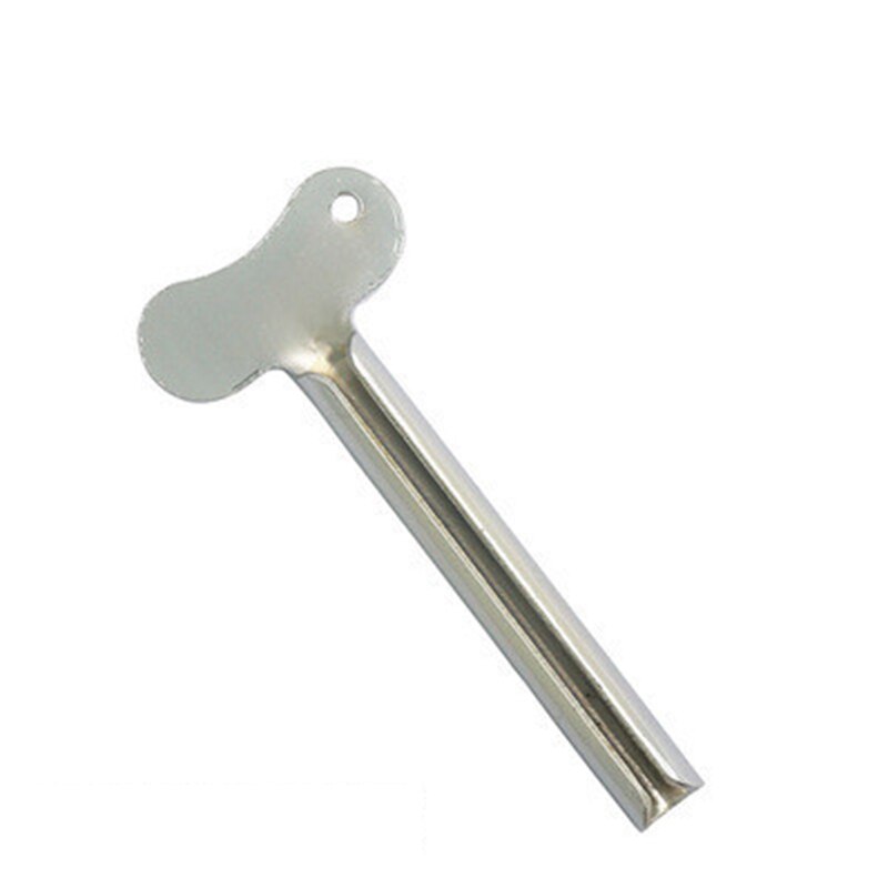 Metal Toothpaste Squeezer Tube Stainless Steel Multifunctional Facial Cleanser Toothpaste Tube Rolling Press Squeezer Dispenser