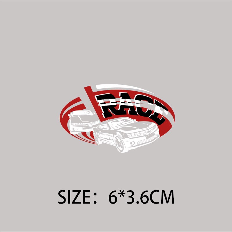 Auto Racing Klebstoff patches Brief Aufkleber Wärme Transfer PVC Patch Applique auf Kleidung Patches für Kinder Kleidung Jacke: KK869-4X