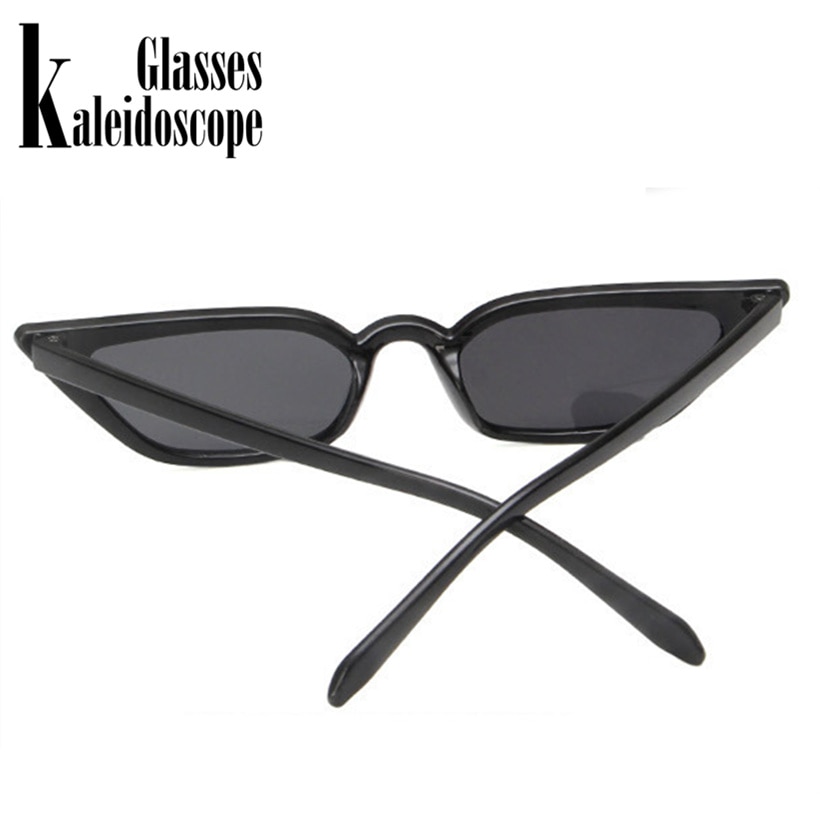 Kvinder cat eye solbriller mærke vintage luksus øjne søde søde solbriller kvinde retro rød sort brille nuancer  uv400