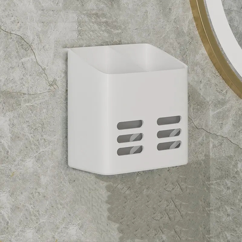 Bathroom Shelf Makeup Storage Organizer No Drill T... – Grandado