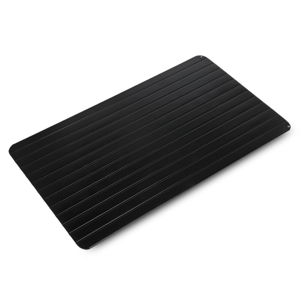 Household Aluminum Defrost Tray Thaw Frozen Food Meat Fish In Minutes Fast Thawing Plate Defrosting Tray Kitchen Tools
