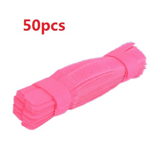 50/10 stuks kabelorganizer draadhaspel clip oortelefoonhouder muis snoerbeschermer HDMI kabelbeheer voor iPhone USB-kabel: Bruin