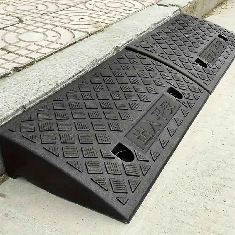 Draagbare Oprijplaat met Antislip - Duurzaam PVC - voor Auto's, Motoren, Rolstoelen & Huisdieren