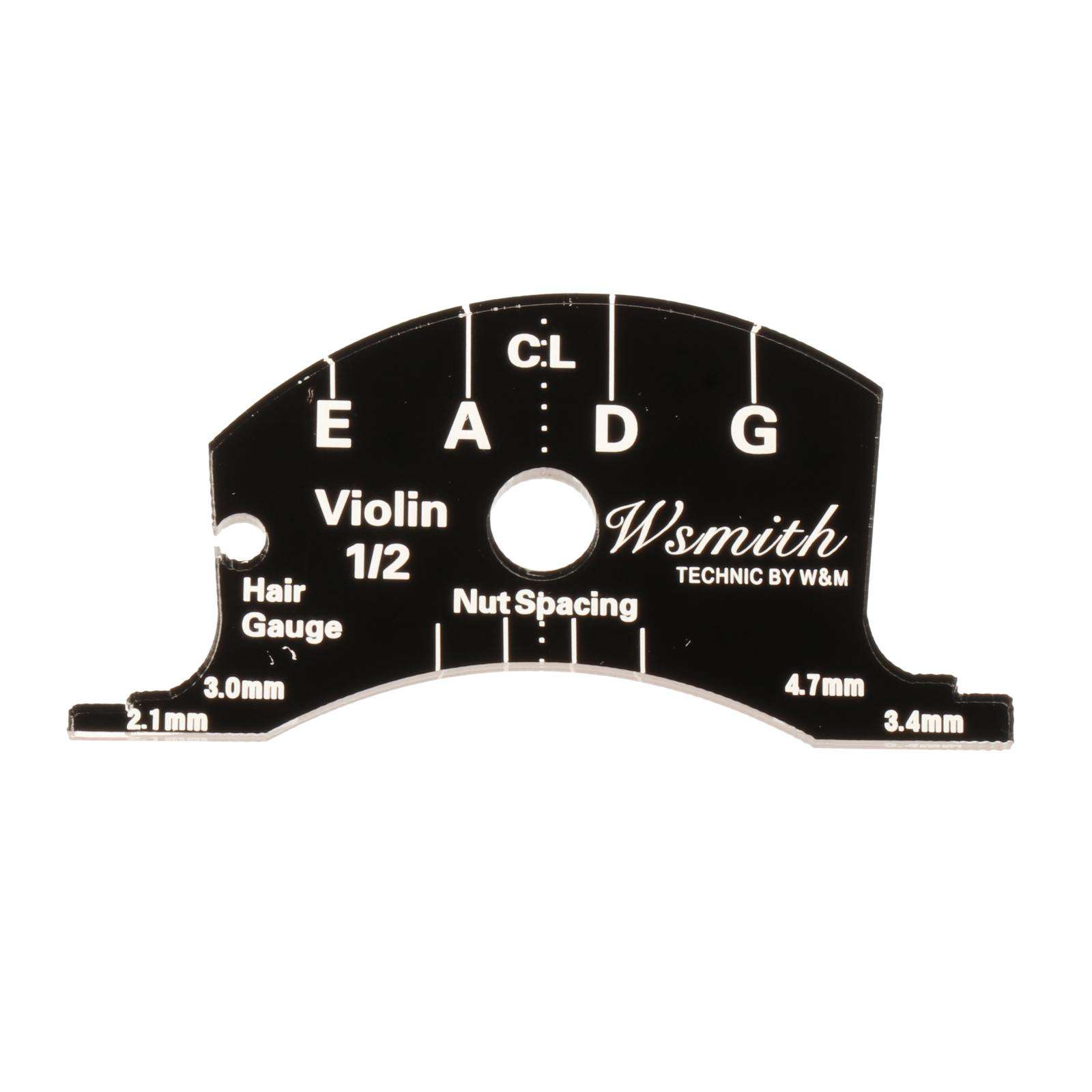1/2 3/4 4/4 Size Violin Bridge Template Reference Tool for Cello Viola Violin