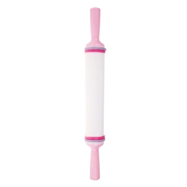 Roller Kuchen Dekorieren Geprägte Nudelhölzer Strukturierte Antihaft Fondant Gebäck Icing Ton Teig Roller Küche Backen Werkzeuge: Black