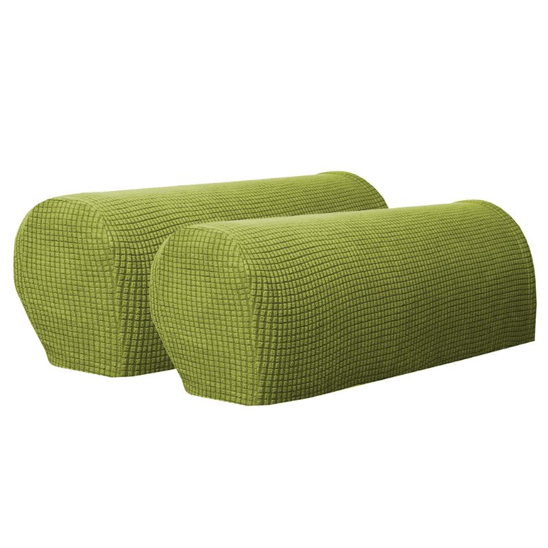 Funda reposabrazos para sillón funda para brazo de sofá, 1 par lavado a máquina antideslizante de doble cara: GN