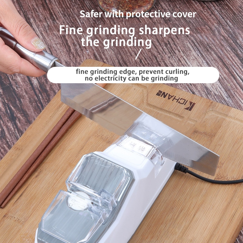 Electric Kitchen Knife Sharpener USB Sharpening Stone Whetstone Grindstone Sharpening Machine Knives Scissor Grinder