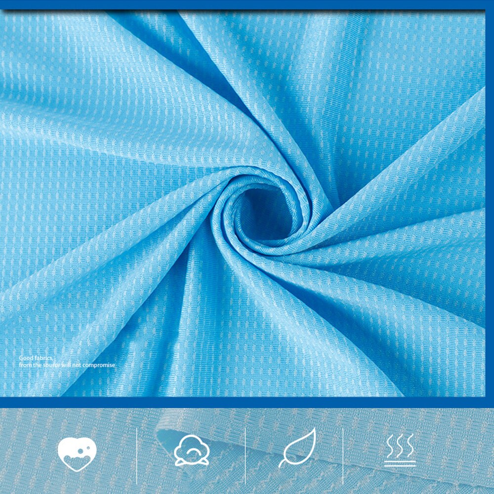 Tela de refrigeración viscosa, tela deportiva elástica suave, ligera, cómoda para ropa deportiva, ropa interior, pijamas de manga UV, costura para verano