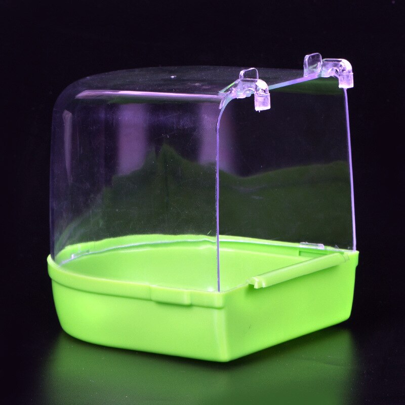 1 Stuks Kleine En Middelgrote Papegaai Vogel Bad Papegaai Benodigdheden Vogel Bad Dierbenodigdheden: green