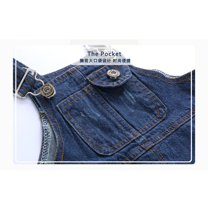 BEKE MATA-combinaison d'automne en Denim pour enfants, en coton pour garçons de 1-8 ans, couleur unie, vêtements pour filles,