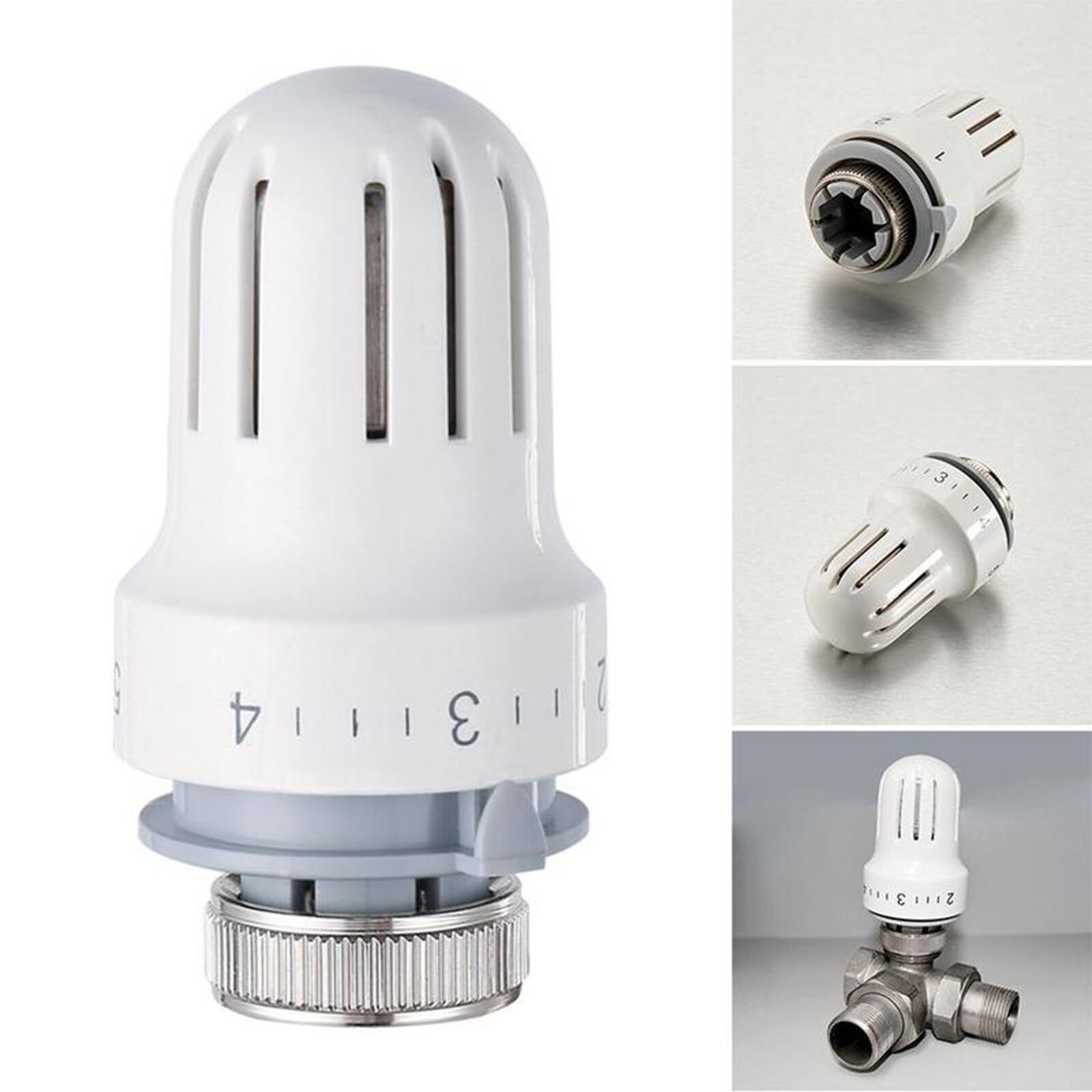 Thermostatic Radiator Head Valve Frost-proof Room Thermostats Replacement