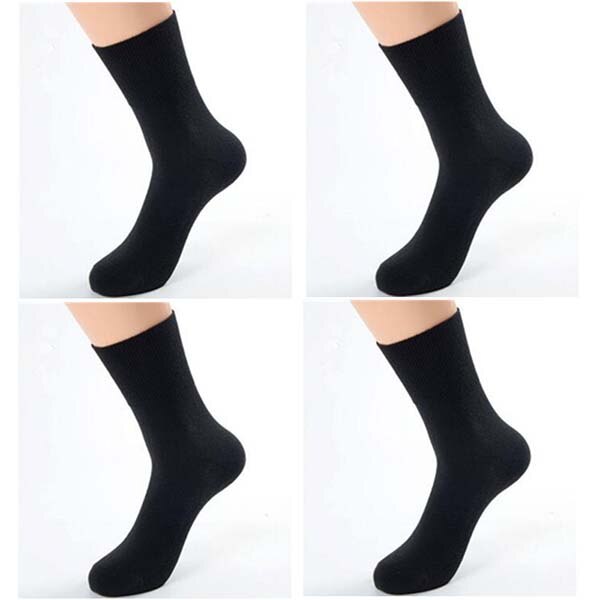 3 Paia Calze ECOSOX In Bamb&ugrave; Viscosa Con Supporto Arco &ndash; Diabetic Friendly, Taglia 10-13 Large