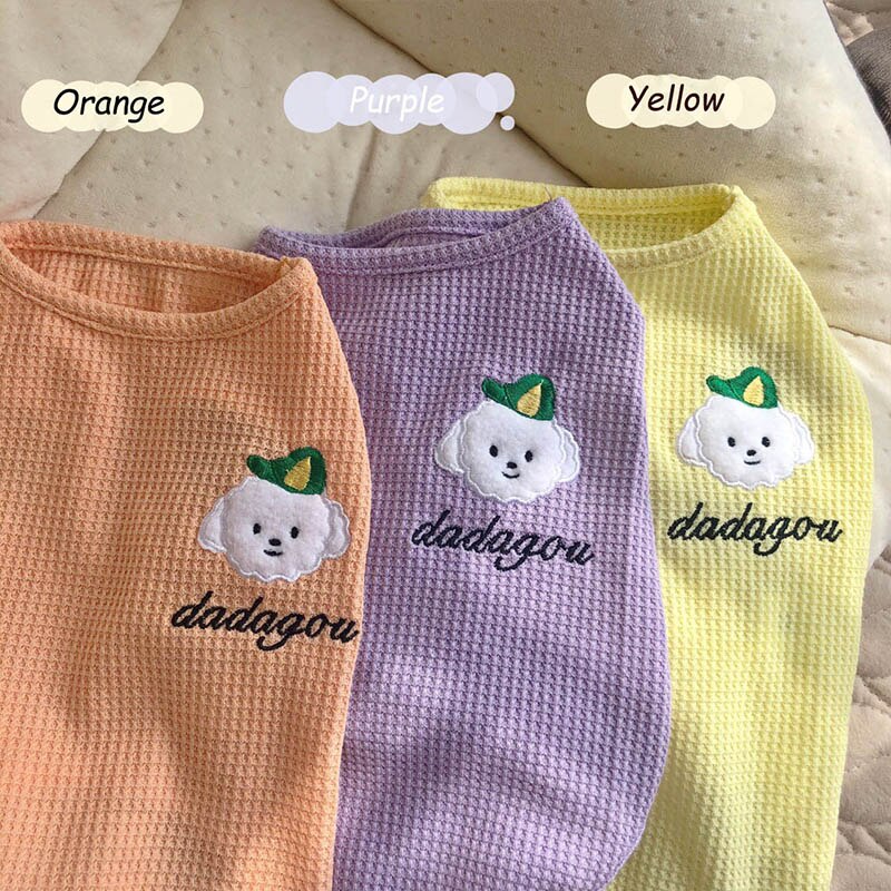 Pure Dog Clothes Spring Summer Dog Vest Shirt Clothing For Small Medium Dogs Costume Chihuahua Puppy Vest Ropa Perro