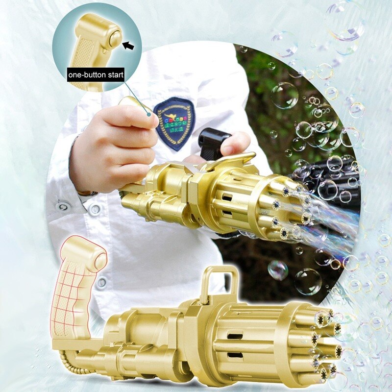 Elektrische Bubble Machine Speelgoed Douyin Met Dezelfde Stijl Van Netto Celebrity Meisje Hart Kinderen Cartoon Automatische Bubble Machine