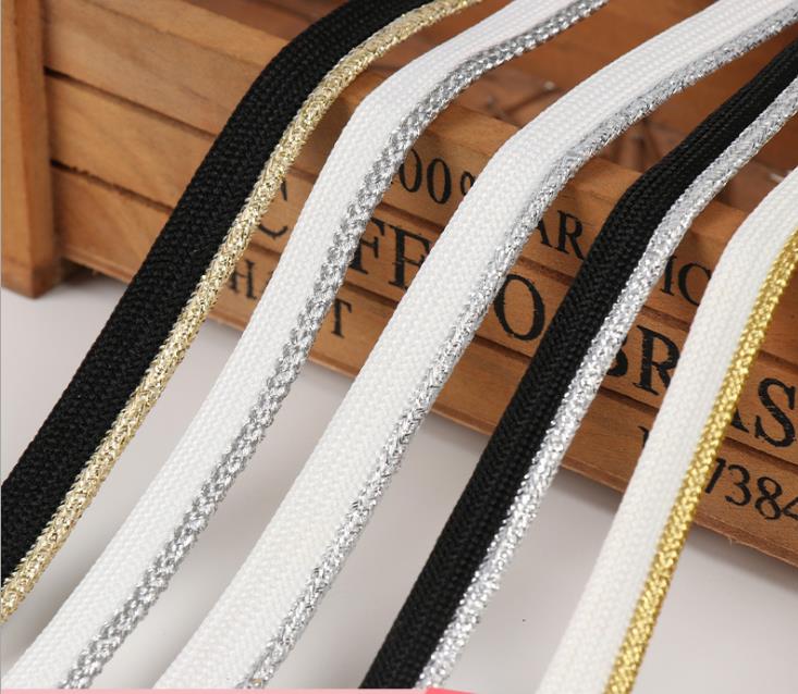 3Yards Thick Edging Trim Sewing Ribbon Cord Rope for Sheets Sofa Curtains Hats Clothes Various Fabric Sewing DIY
