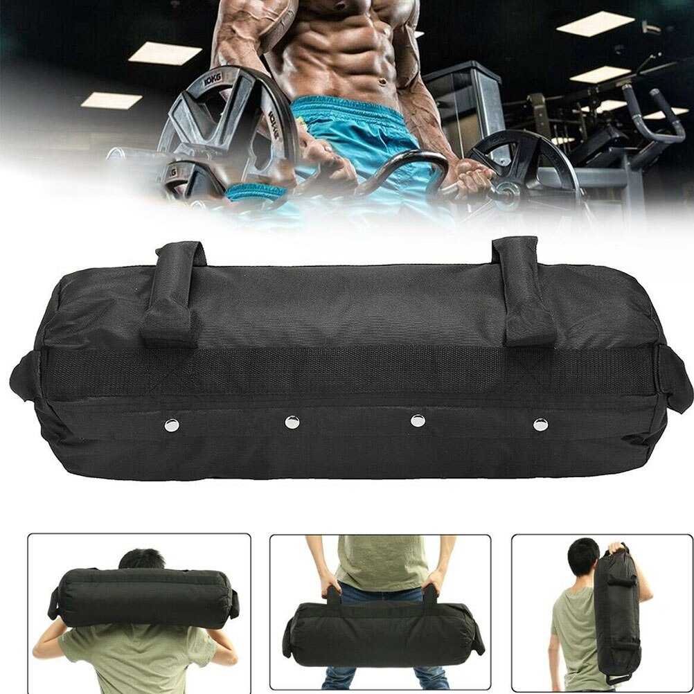 1 Pc 40LBS Heavy Duty Workout Oxford Sandbags Exercise Sandbags Weighted Bags Fitness Sandbags Container with Adjustable Inner