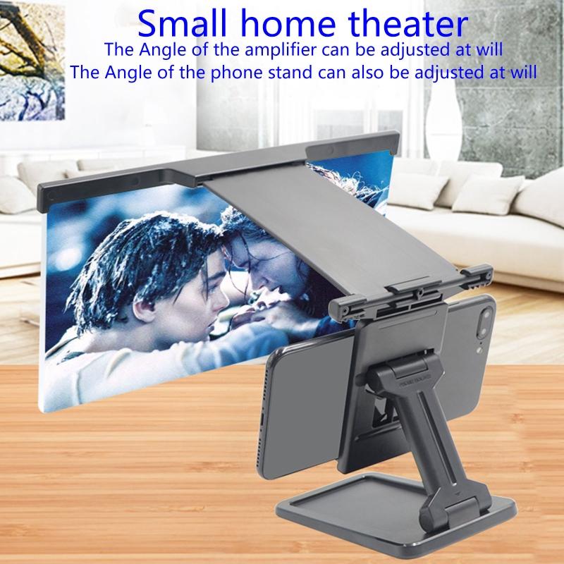 Mobiele Telefoon Versterker L20 Voorkomen Blue-Ray 3D Vergrootglas Beugel Houder Smartphone Screen Stand Ogen Bescherming Houder