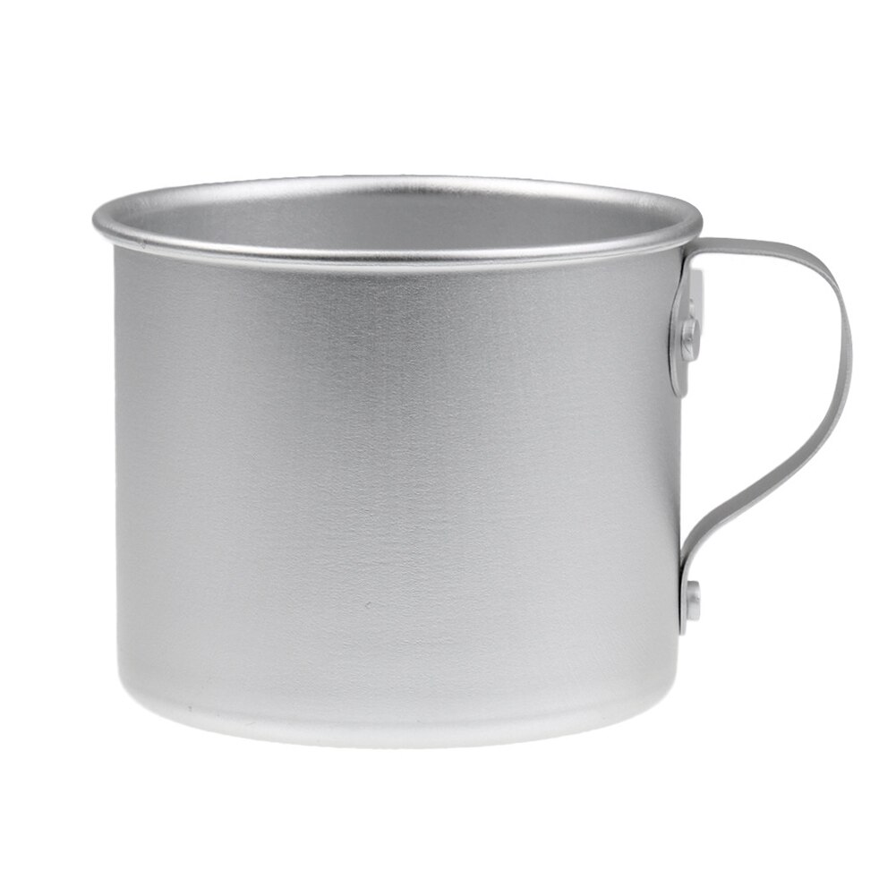 300ML Tragbare Aluminium Kaffee Becher 8cm Leichte Kaffee Bahre Milch Wasser Tasse Wandern Kochgeschirr Camping Geschirr Picknick Liefert: Ursprünglich Titel