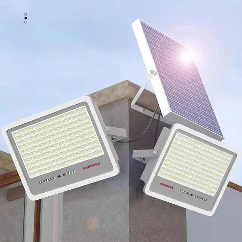 96/140/216 LED Solar- Lampe draussen Hof Beleuchtung Induktion Straße Licht Wasserdichte Flutlicht Ultra Helligkeit hoch-Energie