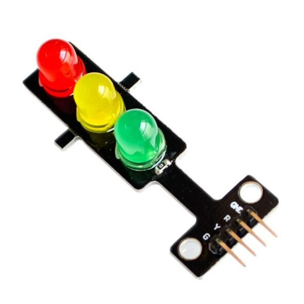 Anpwoo Led Creatieve Traffic Light Emitting Module 5V Digitale Signaal Gewone Helderheid 3 Licht Aparte Controle