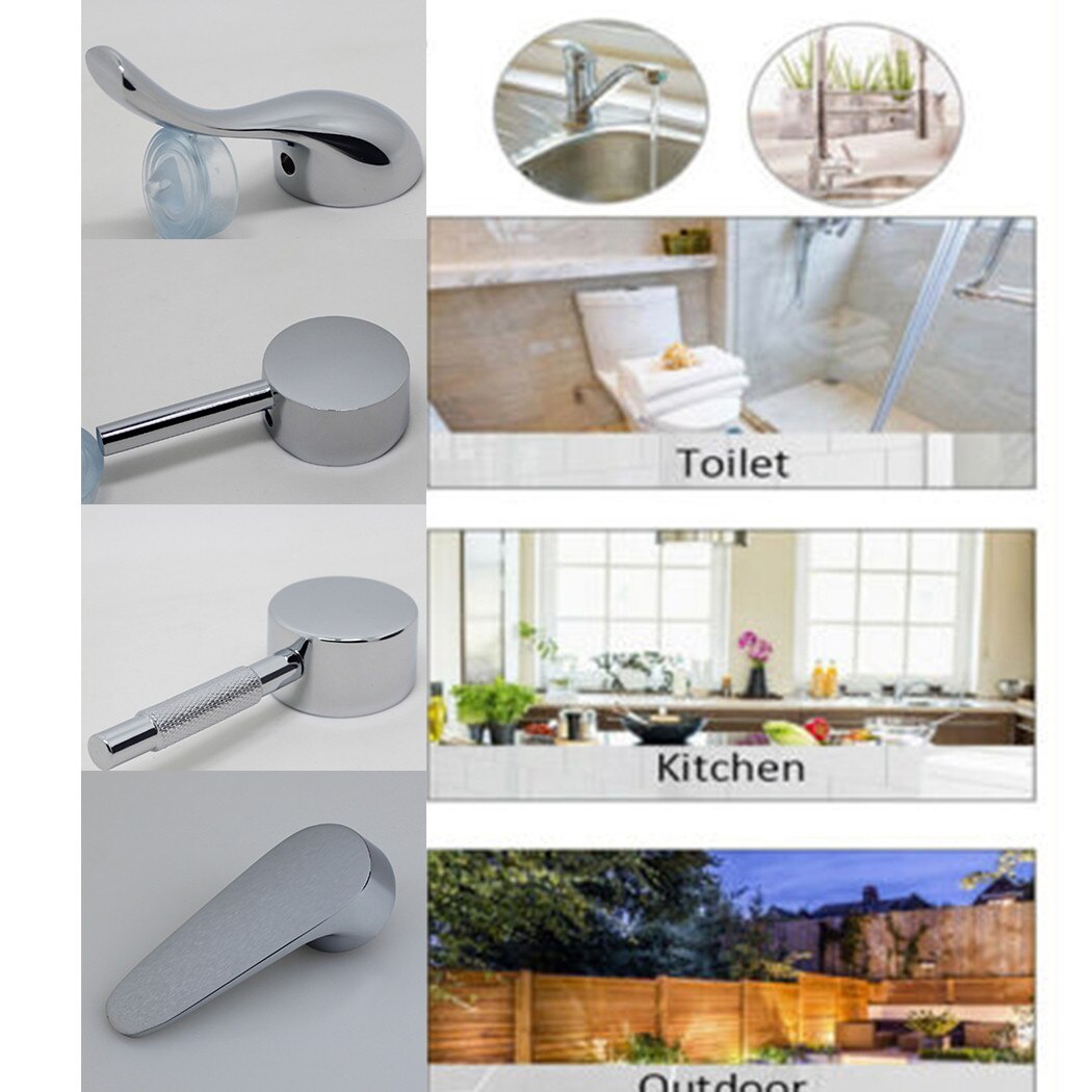Replacement Head Handle Bathroon Kitchen Basin For 35/40mm Valve Lever Tap Home