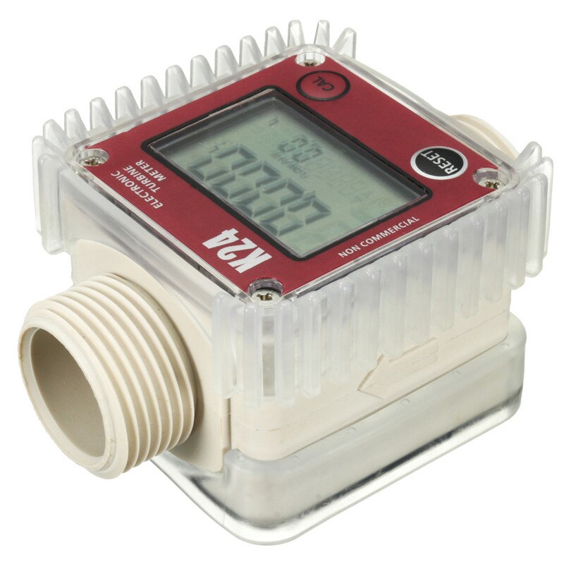 K24 turbo digital flow meter flowmeter Diesel fuel water plomeria flow indicator Turbine Flowmeter caudalimetro sensor Vertical
