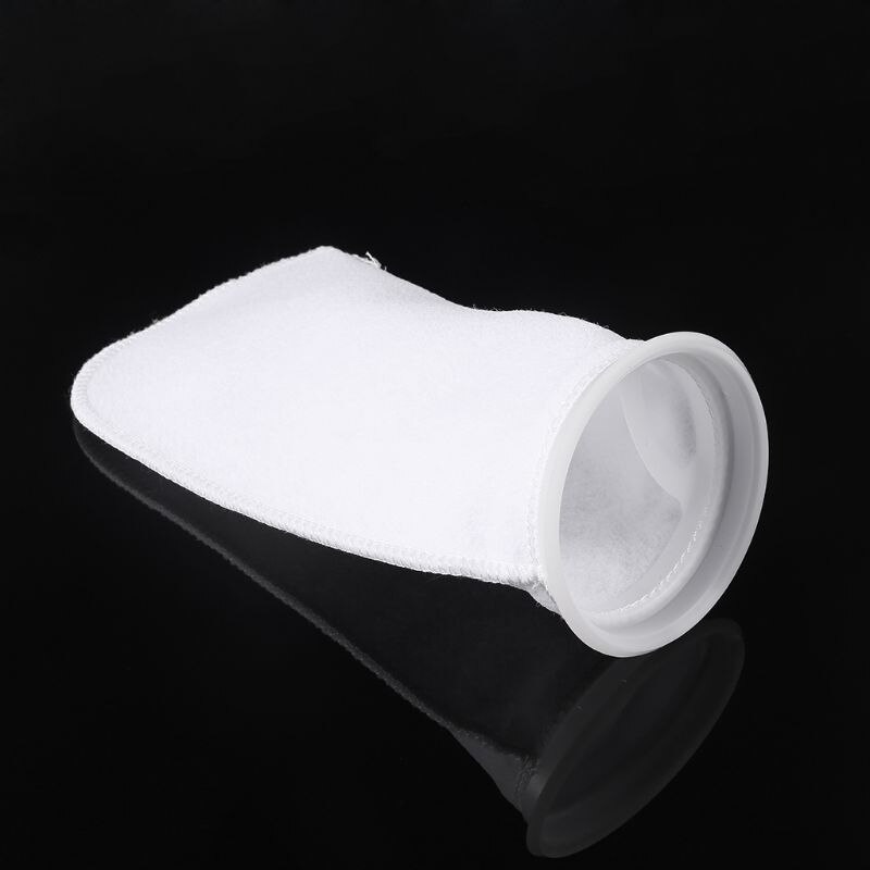 Cotton Blend Aquarium Filter Sump Sock Reusable Felt Bag Fish Tank Micron Replacement Bag White Aquarium Filter Bag