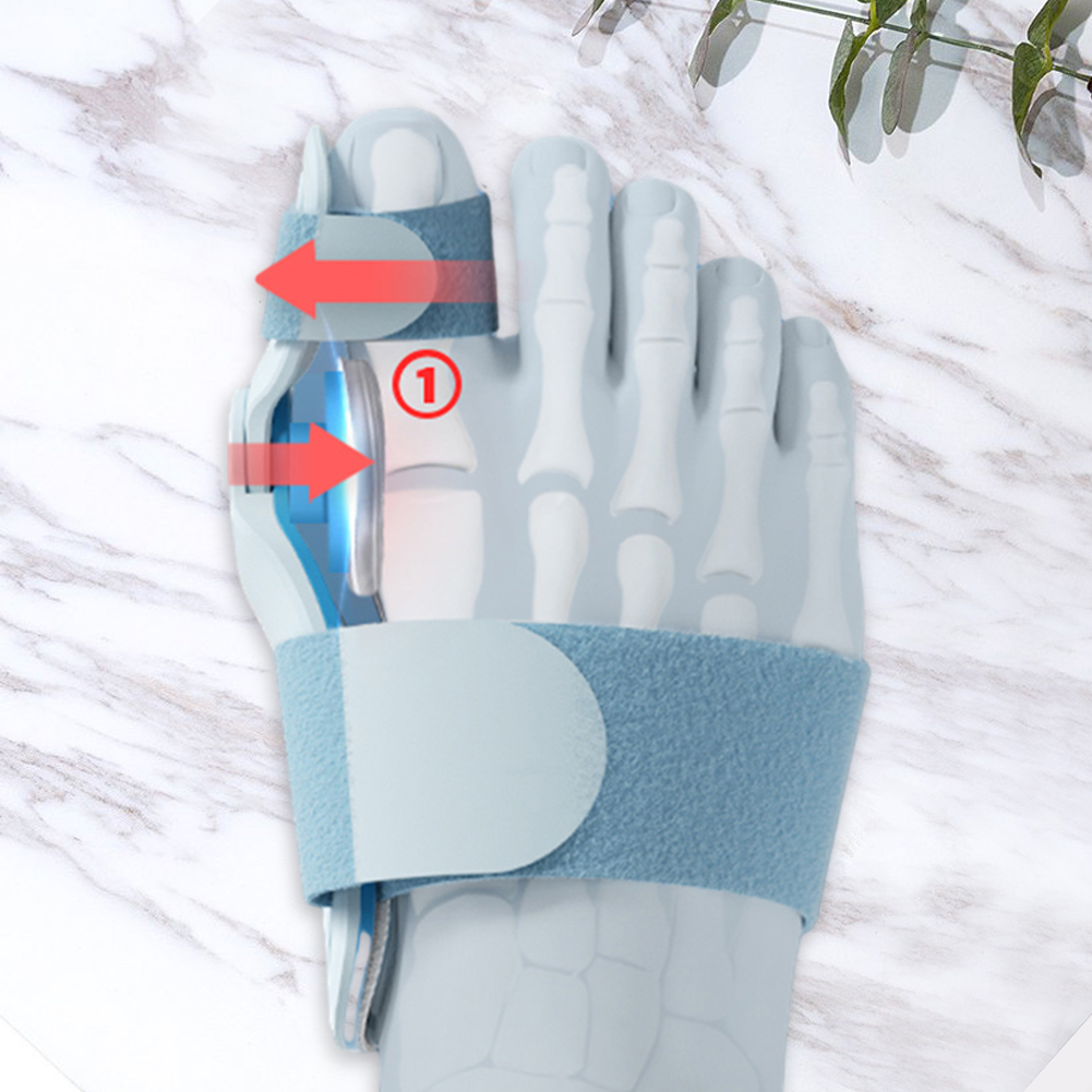 1pc Fußpflege Ballen Korrektor ortho pä dische Ballen Schiene für Hallux Valgus Knopf Korrektur Glätte isen für sterben Fußpflege