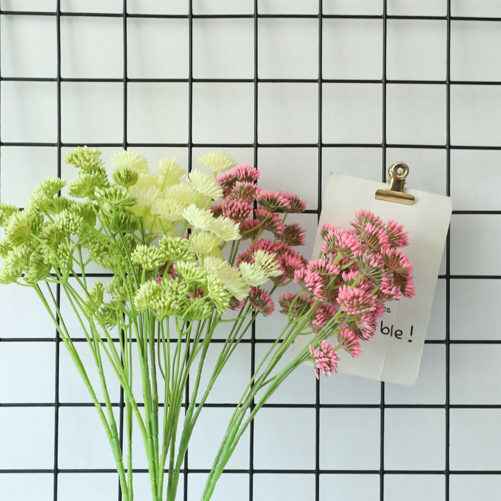 Artificial Dandelion Simulation Flower Home Wedding Bouquets Road Lead Flower Wall Mori Female Simulation Dandelion