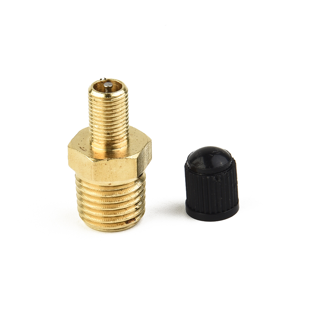 Bouchon en plastique noir pour compresseur d'air, assujetde remplissage, pièces utiles, laiton nickelé massif, accessoires neufs, 1 PC: Default Title