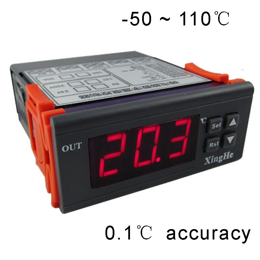 -50'110 Graden Celsius Temperatuur Controller 0.1 ... – Grandado