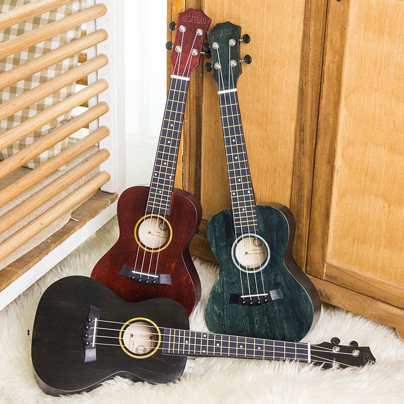 Ukulele pour débutant, étudiant adulte, homme et femme de 23 pouces, débutant, petite guitare